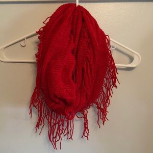 red scarf